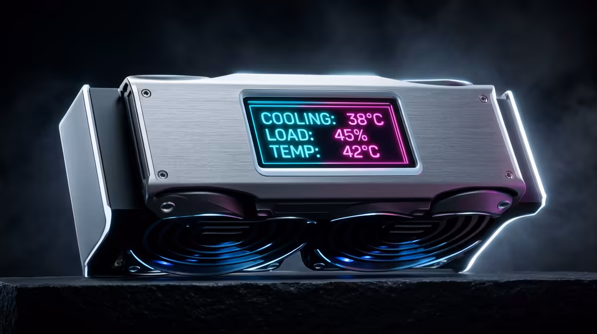 Optimize TITAN 360 RX LCD in iCUE