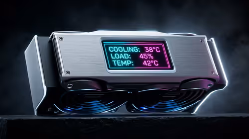 Corsair iCUE LINK TITAN 360 RX LCD setup for Peak Cooling