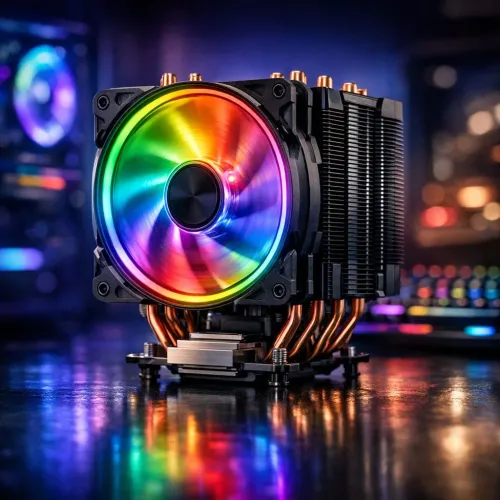 Rainbow LED CPU Air Coolers for RGB Builds