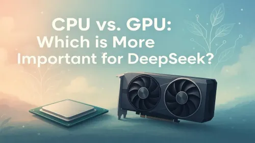 CPU vs. GPU for DeepSeek: What Hardware Do You Really Need?