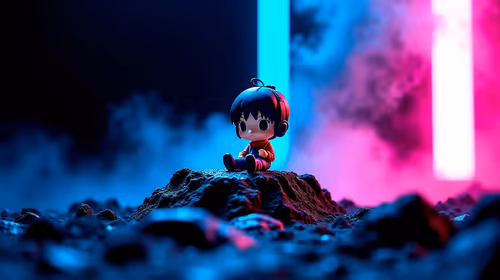Creative Backgrounds for Anime Figure Photography
