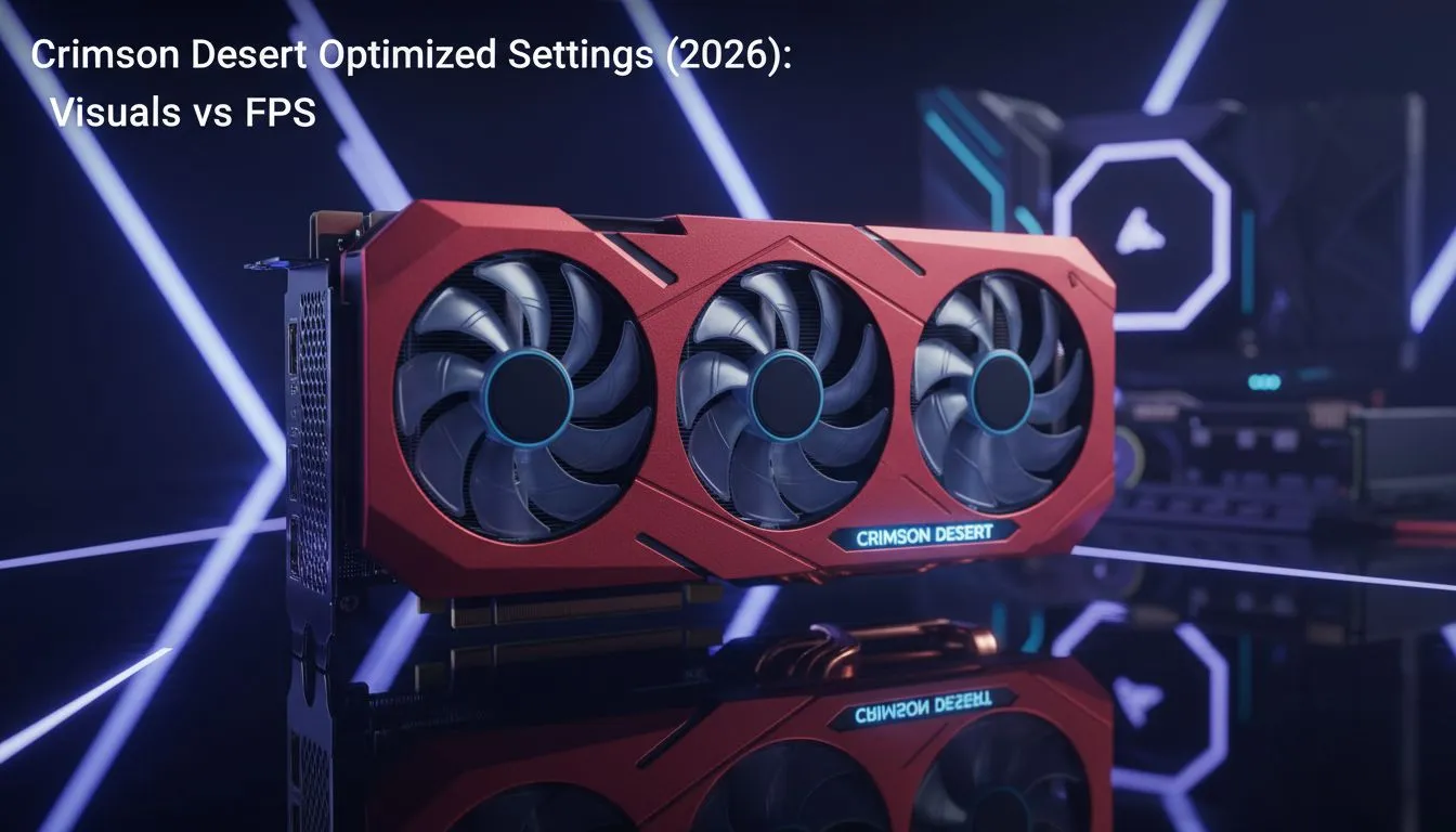 Visuals vs FPS: Crimson Desert Settings