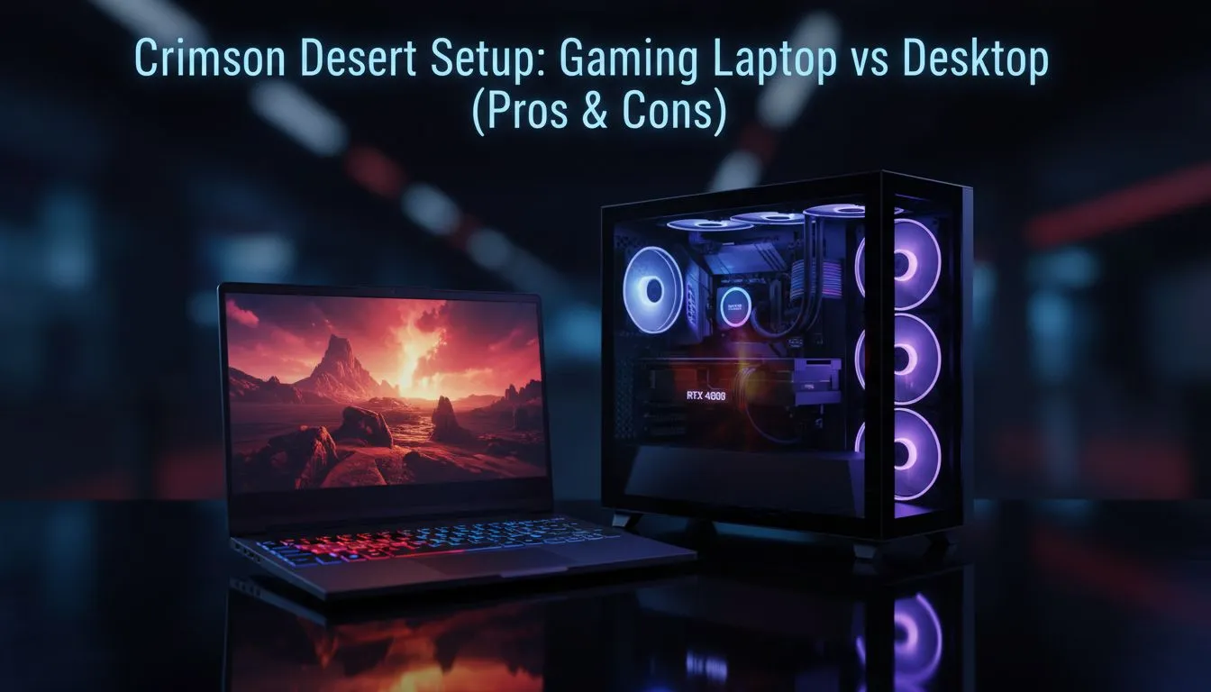 Laptop vs Desktop: Crimson Desert Setup