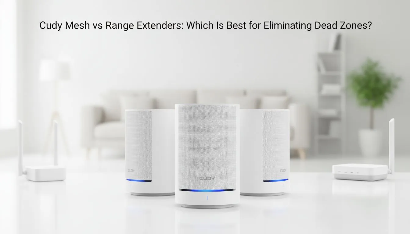 Mesh vs Extenders: Kill Dead Wi-Fi Zones