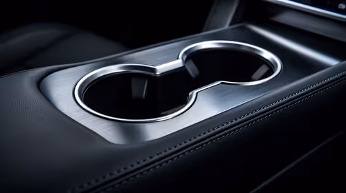 Cup Holders in Arms | Automotive Interior Design