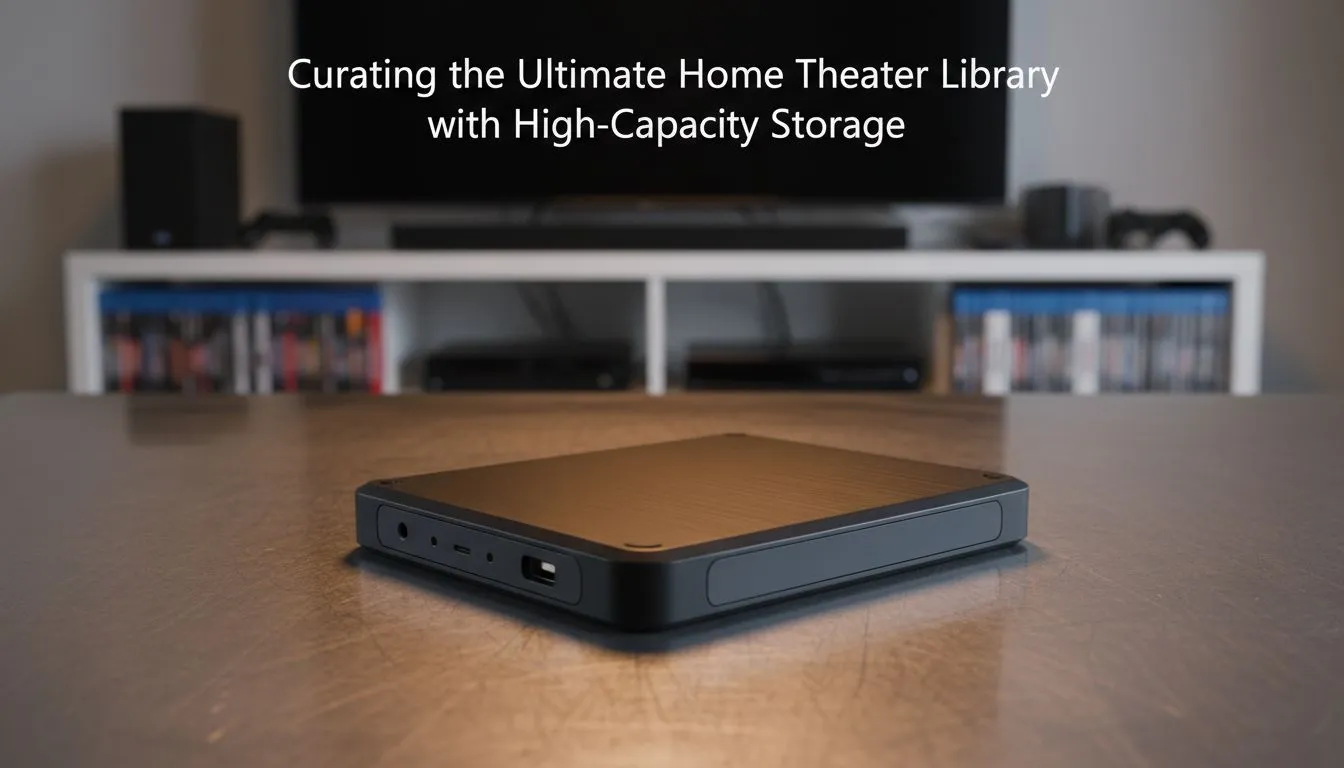 Curate a High-Capacity Home Theater Library