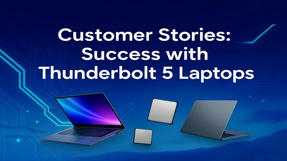 Thunderbolt 5 Laptops: Customer Success Stories & Benefits