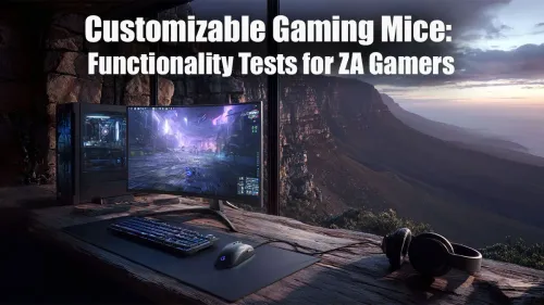 Customizable Gaming Mouse ZA: Our Top Functionality Tests