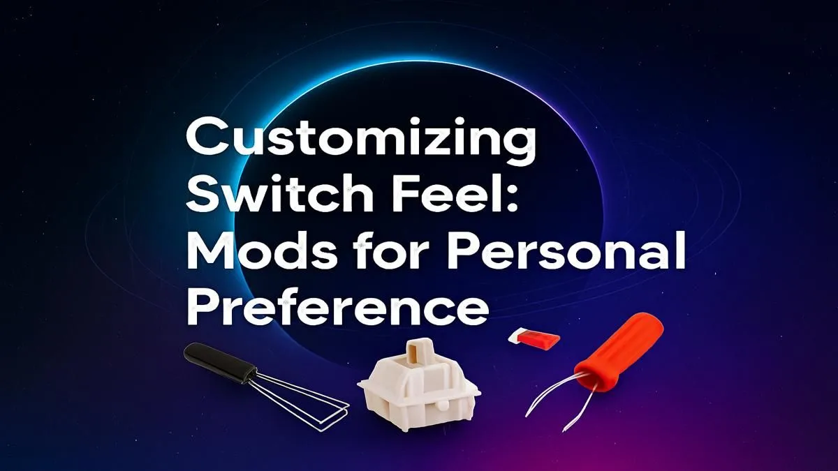 Keyboard Switch Mods: How to Lube, Film & Customize Feel
