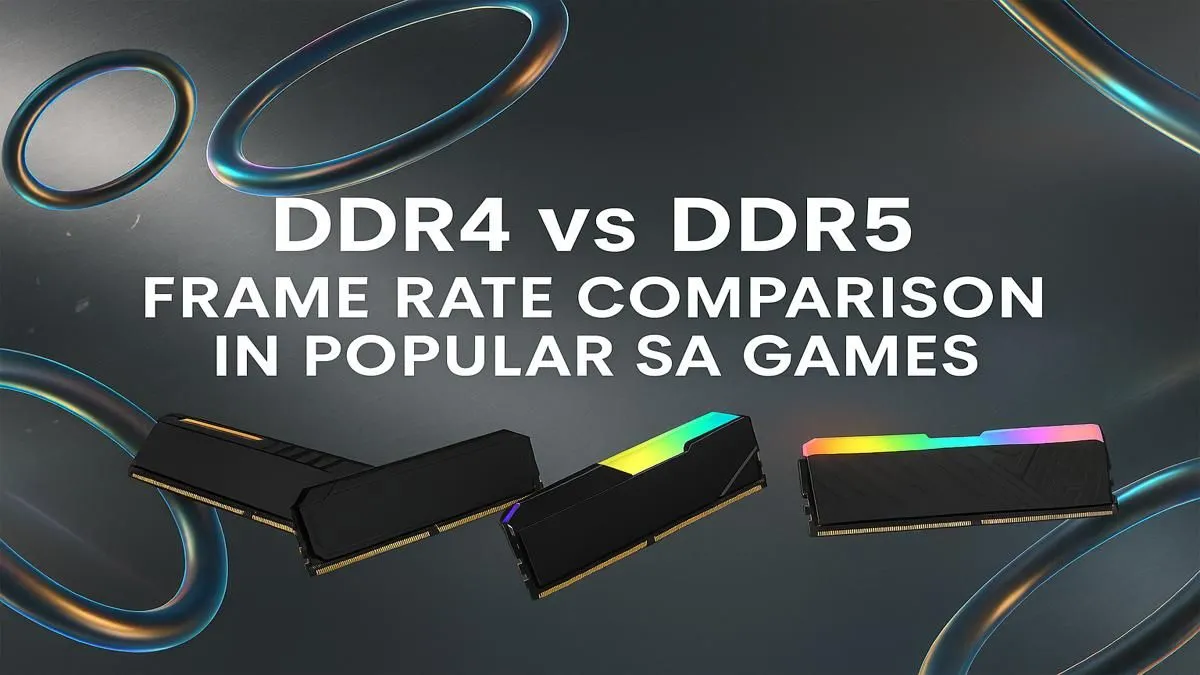 DDR4 vs DDR5: SA Gaming FPS Test