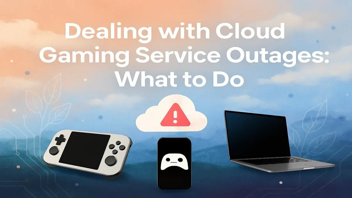 Cloud Gaming Service Down? What to Do & How to Check Status