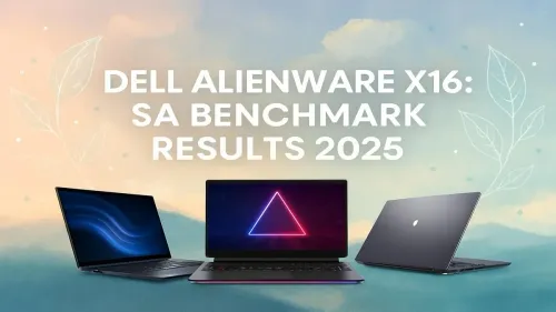 Alienware X16 Benchmark: 2025 SA Gaming Performance Tested