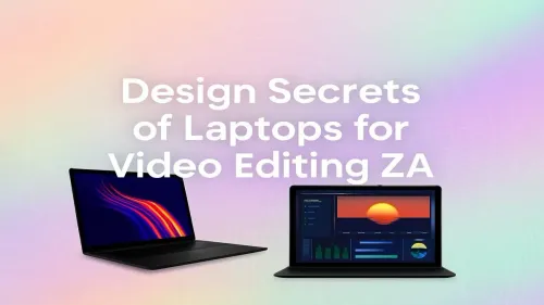 Best Laptops for Video Editing ZA: Unlocking Design Secrets