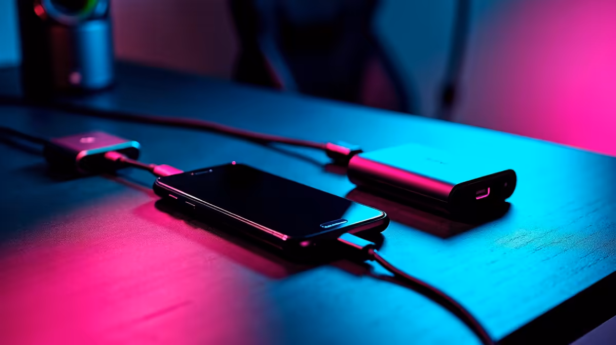Clean charging layouts for 2-3 devices