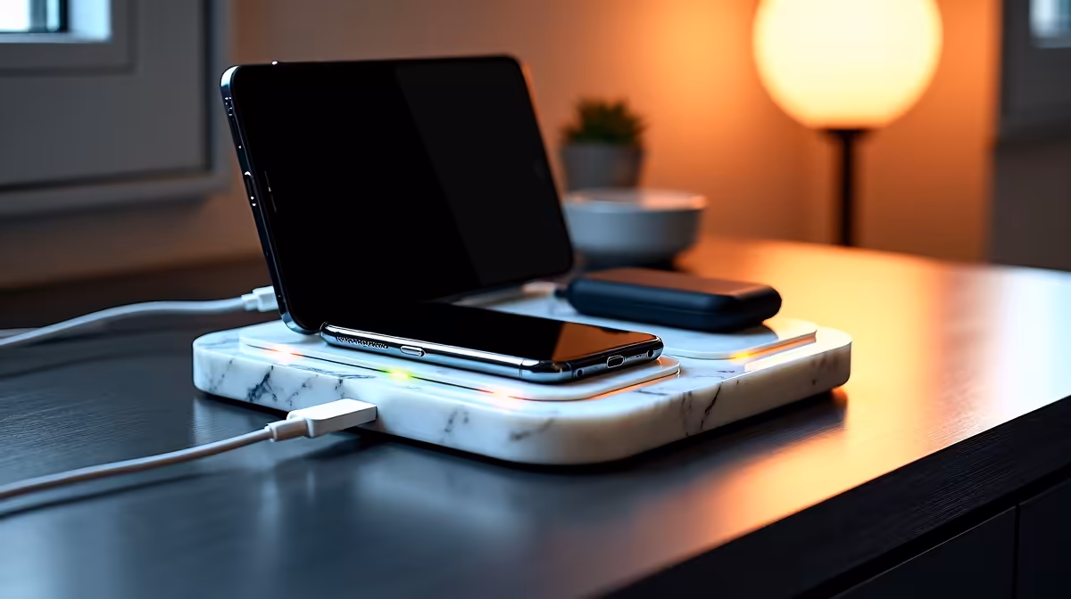 Clear Your Desk with a Charging Station