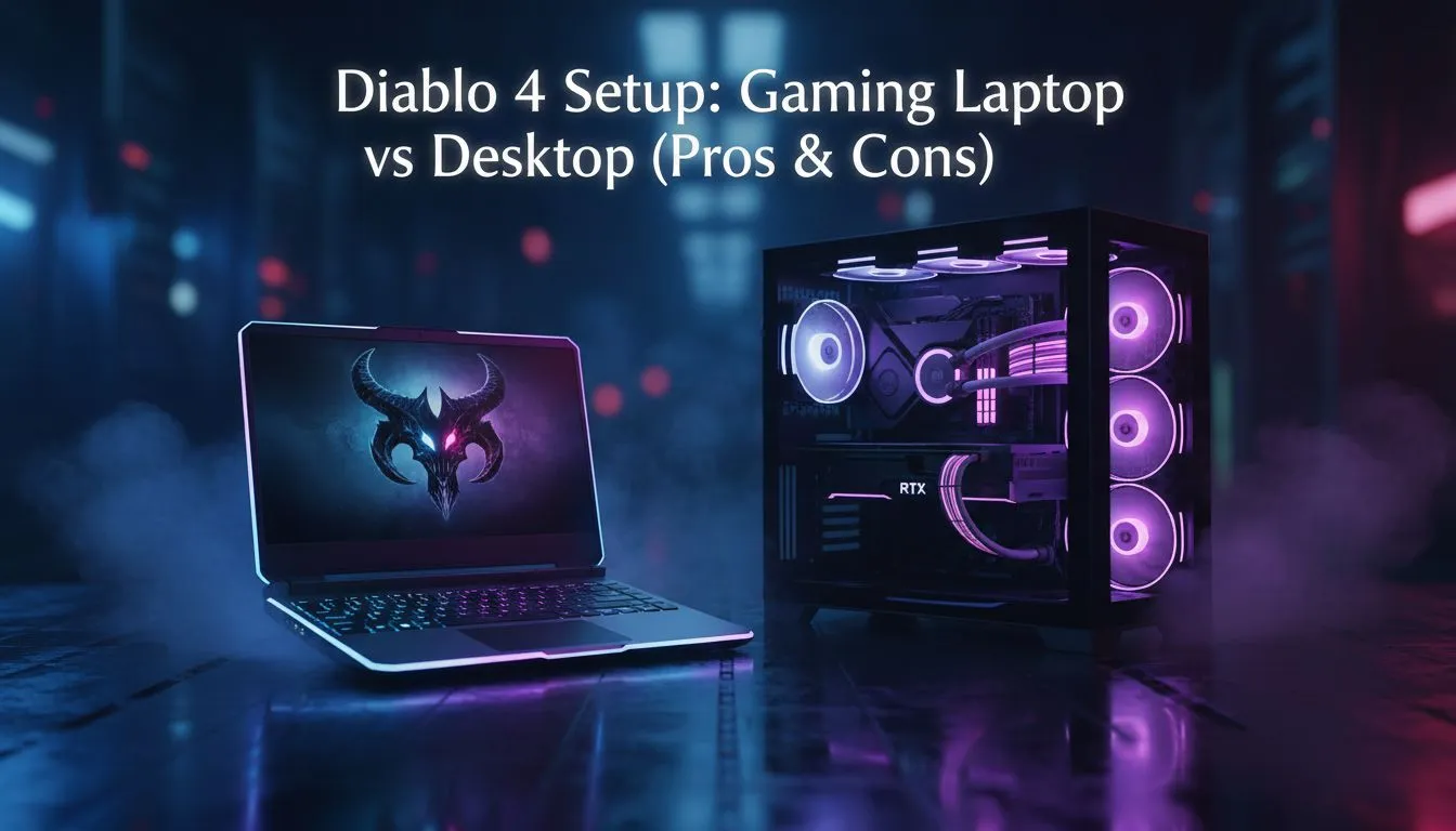 Laptop vs. Desktop for Diablo 4
