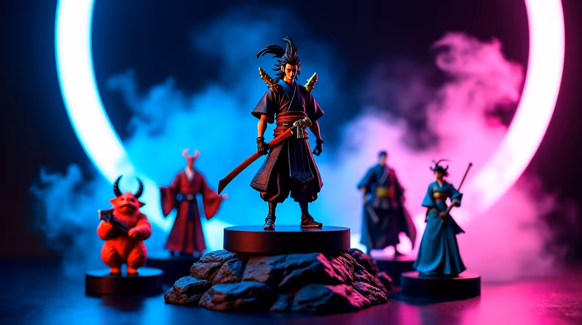 Showcase Rengoku’s Figure