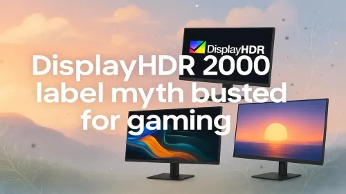DisplayHDR 2000: The Gaming Monitor Myth You Shouldn't Fall For
