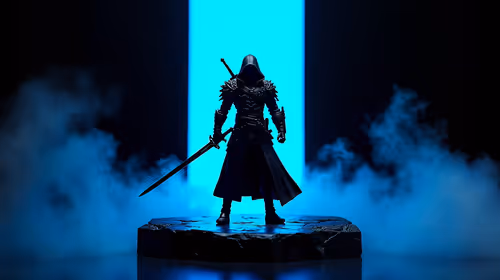 Displaying Your Guts 1/7 Scale Figure (Black Swordsman Ver.) Effectively