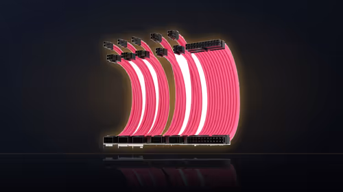 Distribute a two-colour comb set across six routes without creating visual clutter