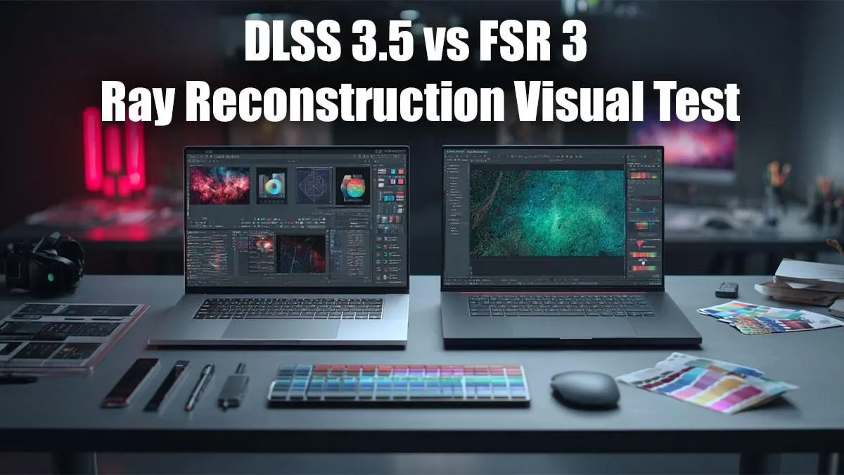 DLSS 3.5 vs FSR 3 Ray Reconstruction