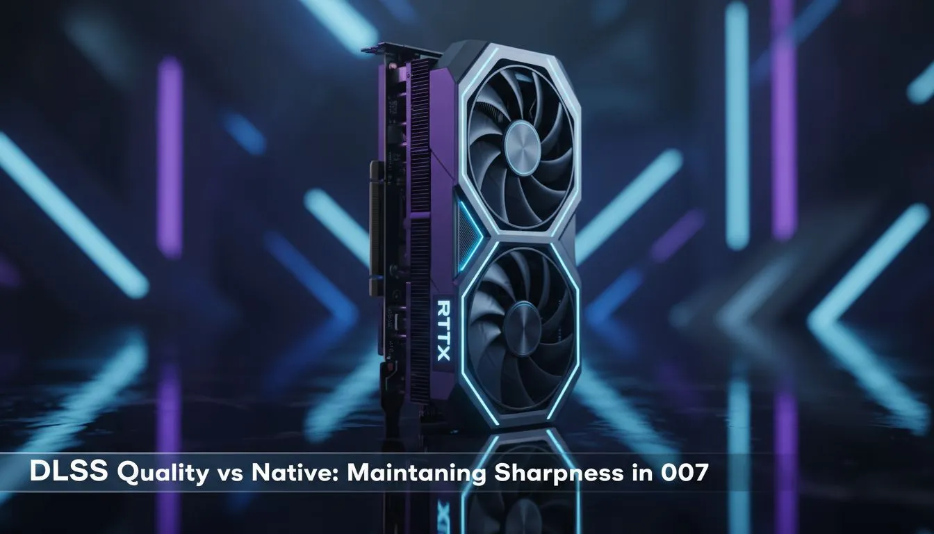 Keep 007 sharp with DLSS Quality