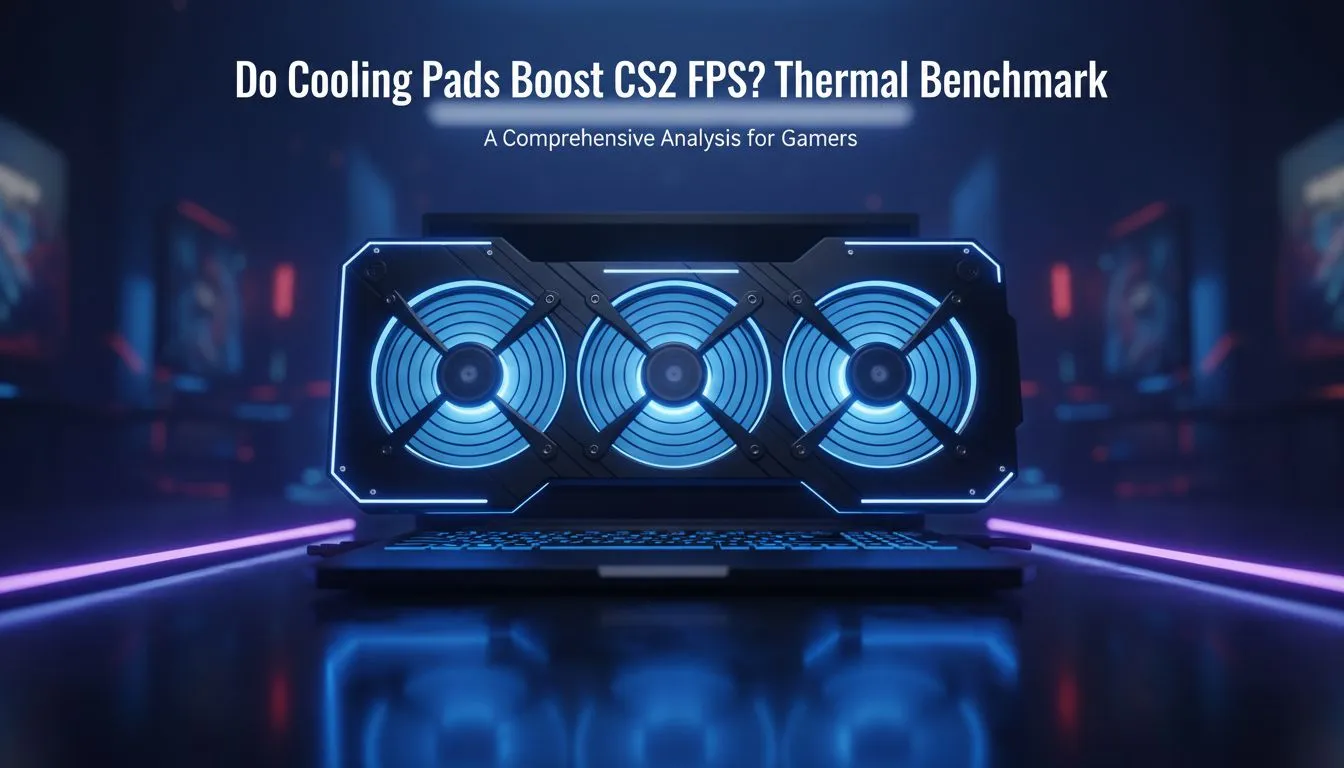 CS2 FPS & Cooling Pad Thermal Test
