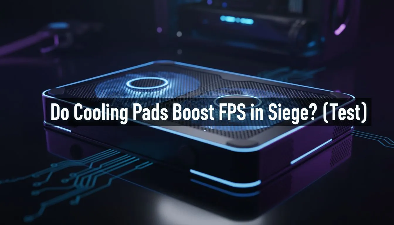 Cooling Pad FPS Test for Siege