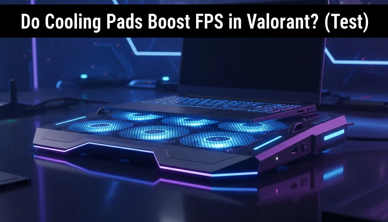 Do cooling pads raise Valorant FPS?