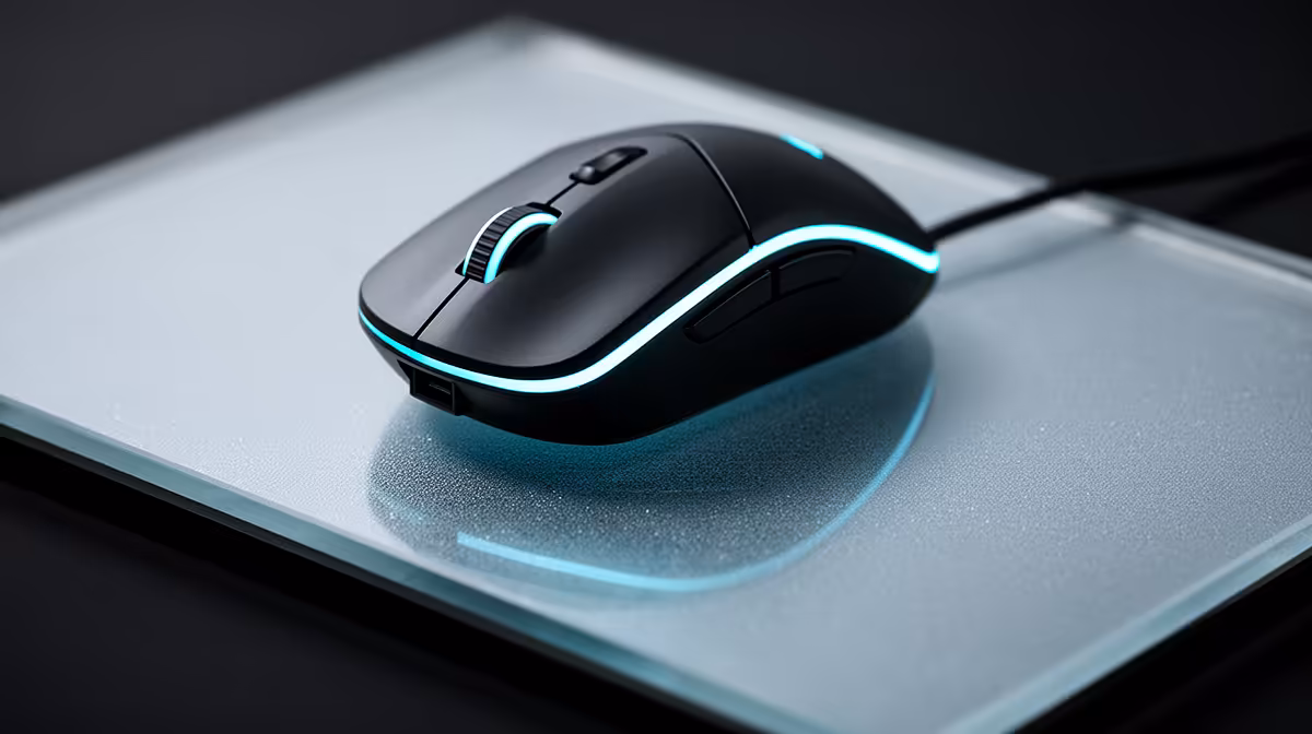 glass desk mousepad advice for esports