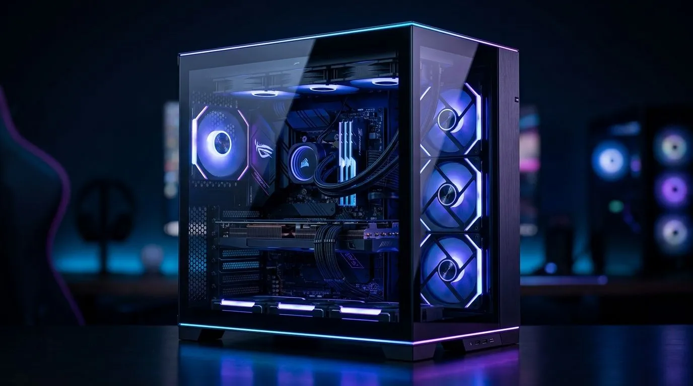 Glass panel cases and airflow explained