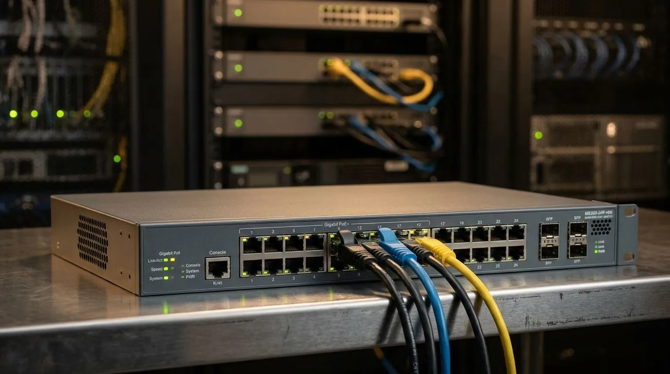Unmanaged or managed network setup