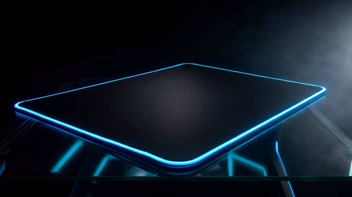 Mousepad on a Glass Desk need-it check
