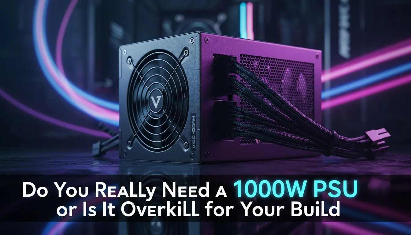 Is a 1000W PSU overkill?