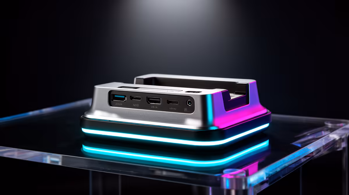 Docking Station setup guide for Evetech buying signals