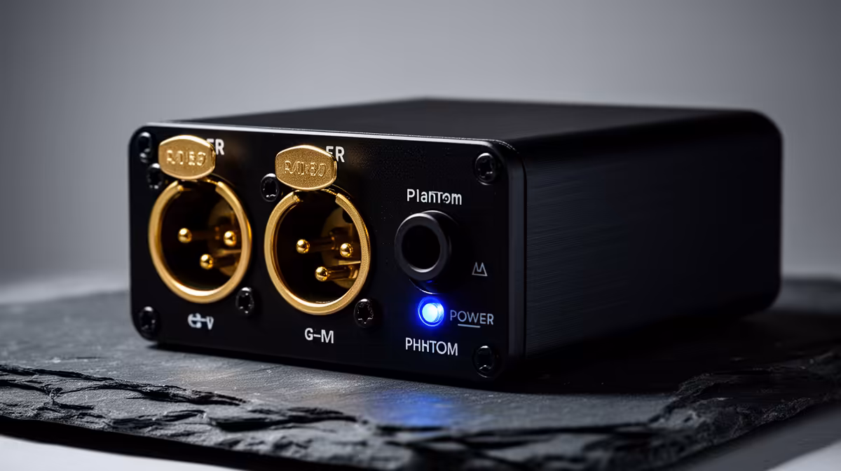 When Dual XLR Mics Need 48V