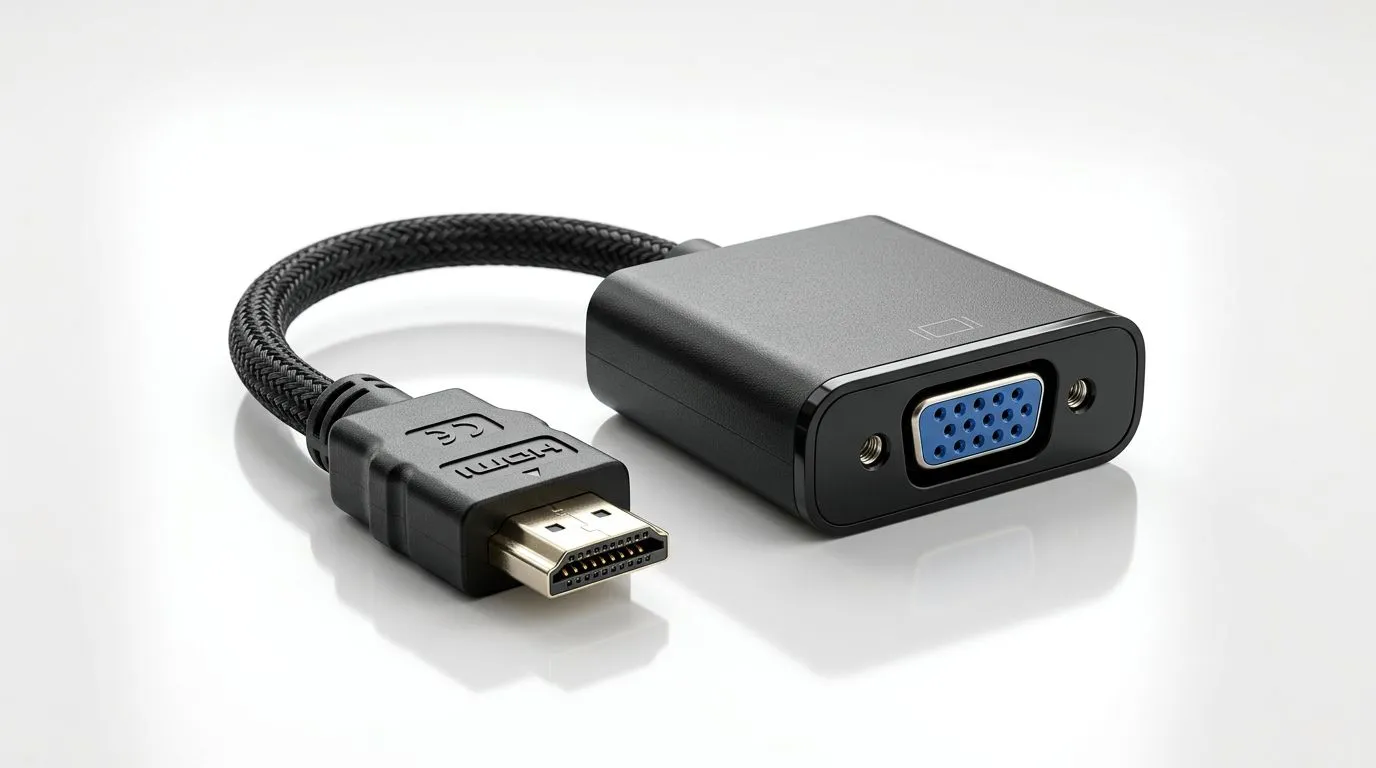 Audio limits and fixes when using HDMI to VGA