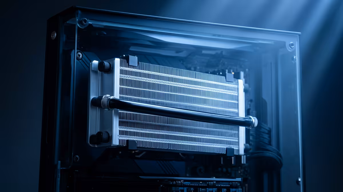 Does radiator support matter for quiet setup build plan