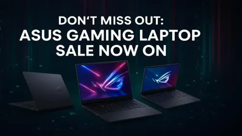 ASUS Gaming Laptop Sale: Grab the Best Deals Before They're Gone