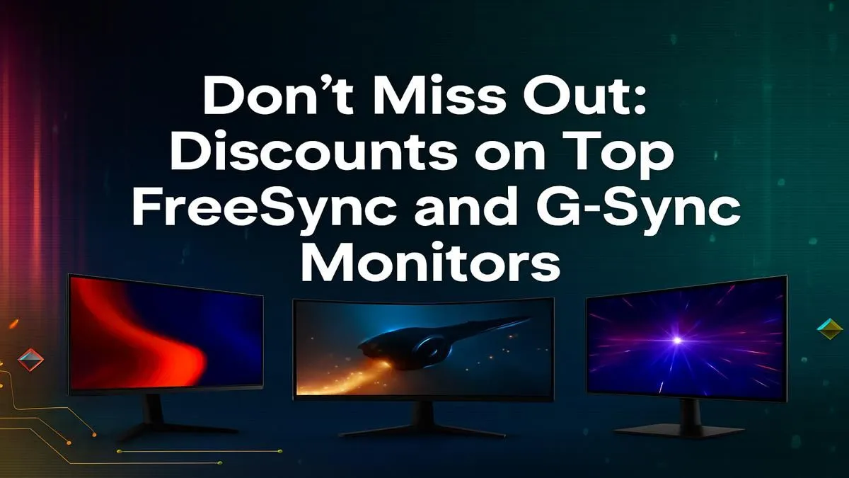 Top Adaptive-Sync Monitor Discounts