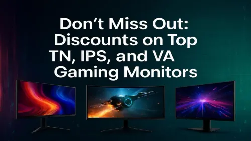 Gaming Monitor Deals on Top TN, IPS & VA Panels