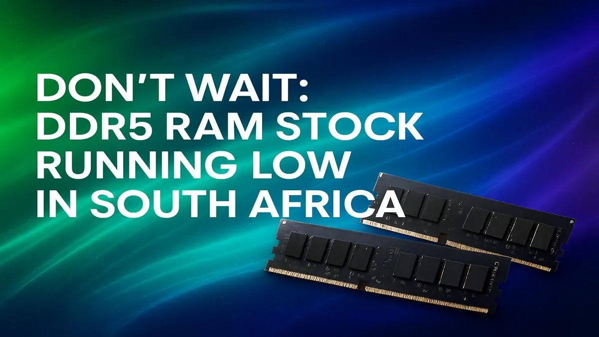 Act Fast: DDR5 Stock is Limited