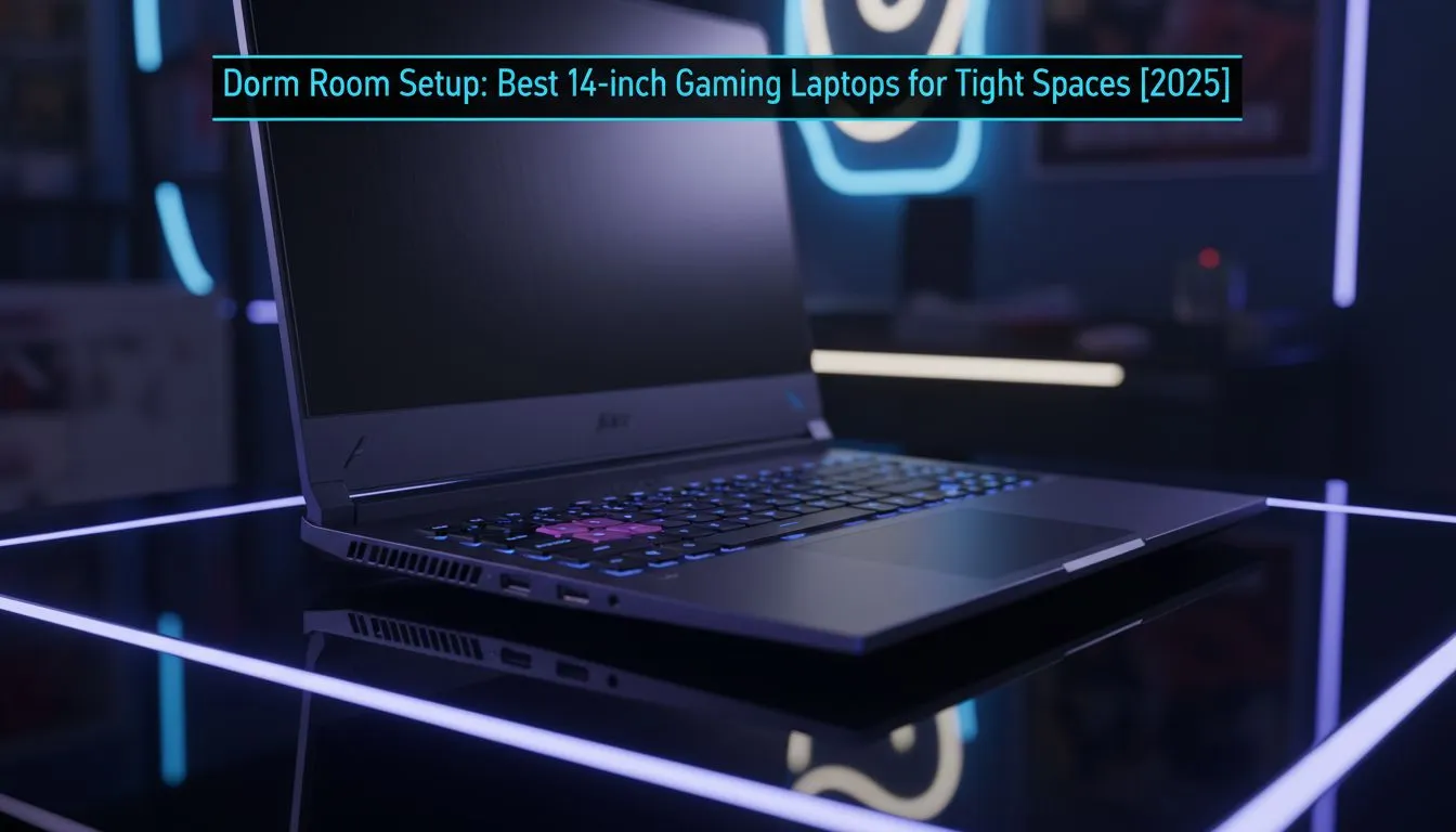 Compact 14-inch Gaming Laptops for Dorms