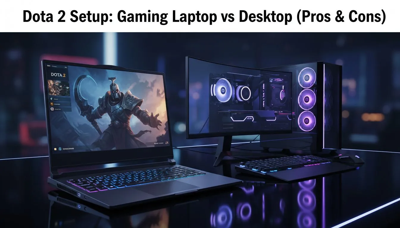 Laptop vs Desktop for Dota 2