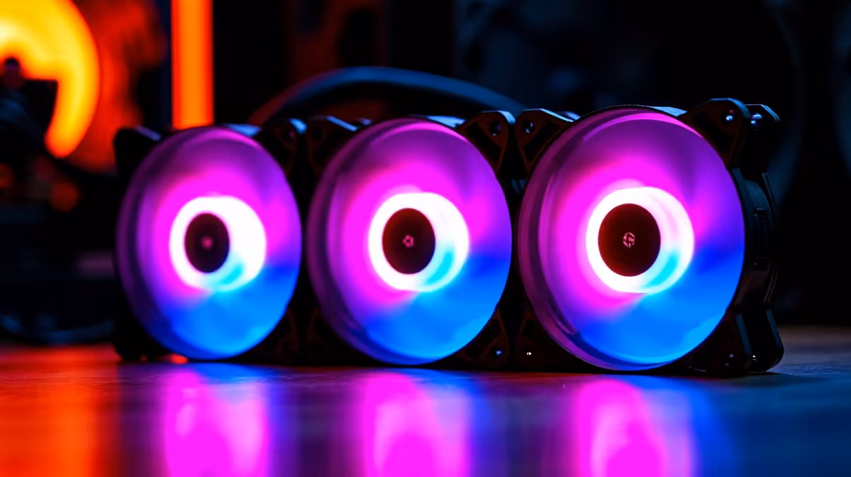 Double-Layer 16 LED ARGB Fan Lighting Explained for