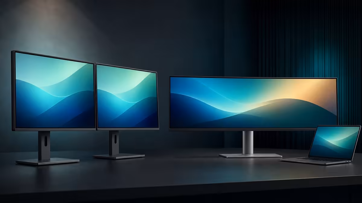 Separate task zones compete with one uninterrupted canvas