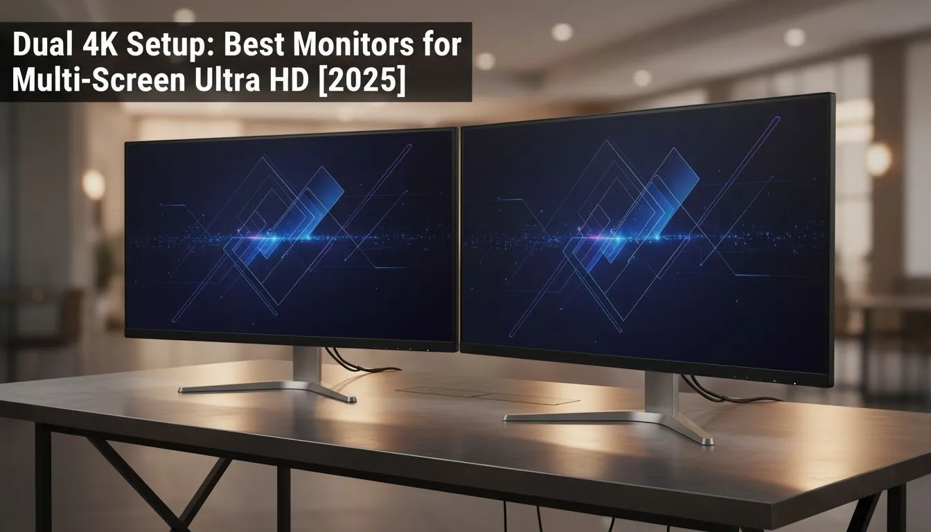 2025 Dual 4K Monitor Buying Guide
