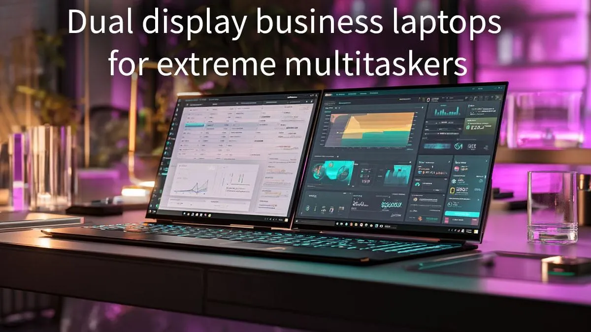 Dual Display Laptops: Ultra-Productive
