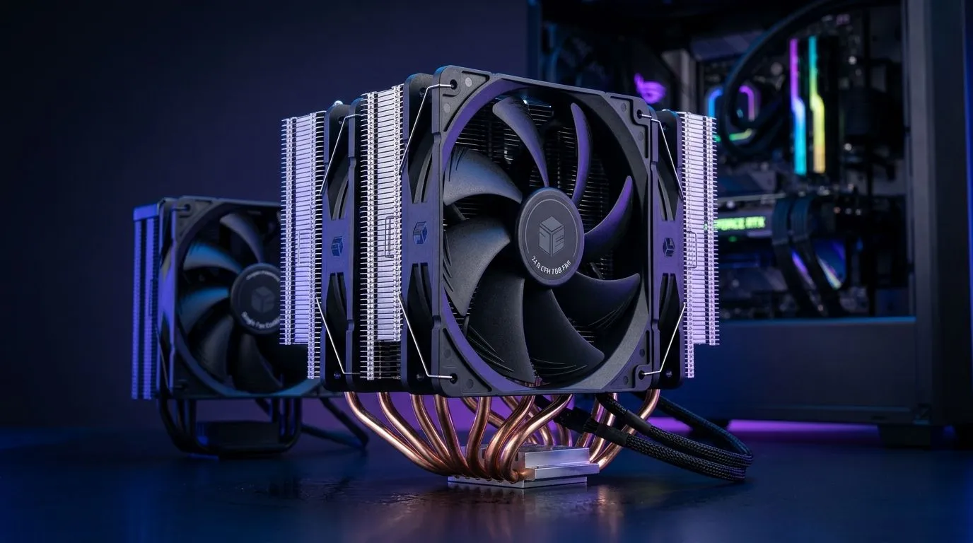 Will 74.8 CFM dual fans cool your CPU better?