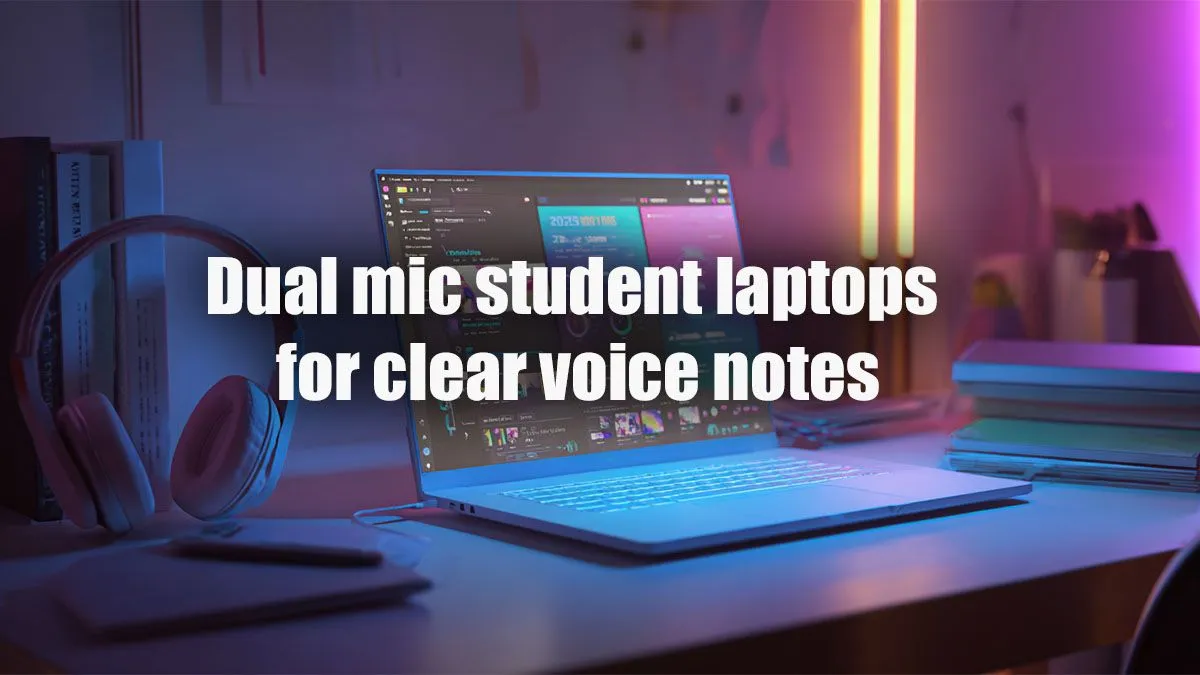 Top Laptops with Dual Mics